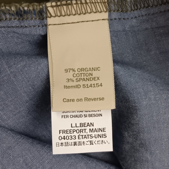 LLBean Favorite Fit Lake Washed Embroidered Shorts Deep Olive Women Size 10 - Picture 7 of 9